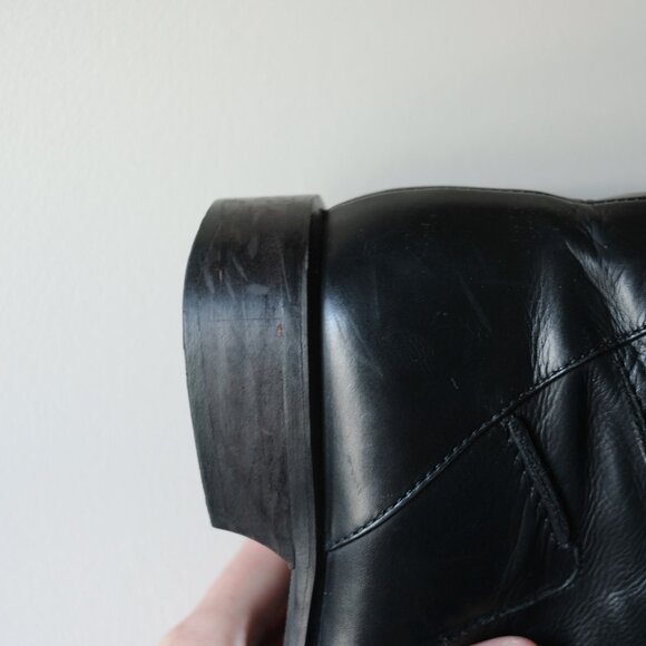 Vintage Chelsea Boots (zipper, stitching, Italian made, size 36.5) - Picture 5 of 6